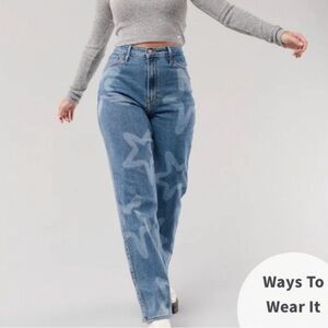 Hollister Star Print Jeans